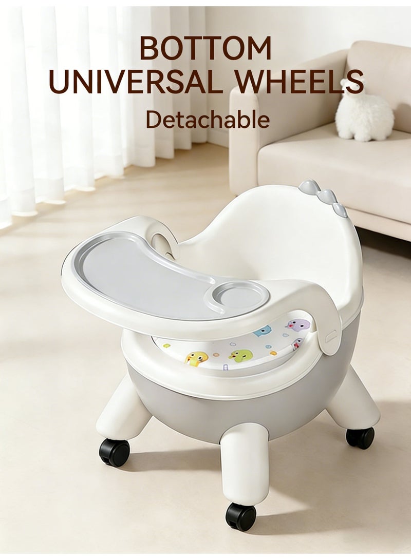 يويولا كرسي طعام للرضع، كرسي لتعليم الطفل الأكل، كرسي طعام مع صينية، مناسب لتعلم الجلوس، كرسي طعام قابل للفصل، كرسي تغذية للرضع - Image 2